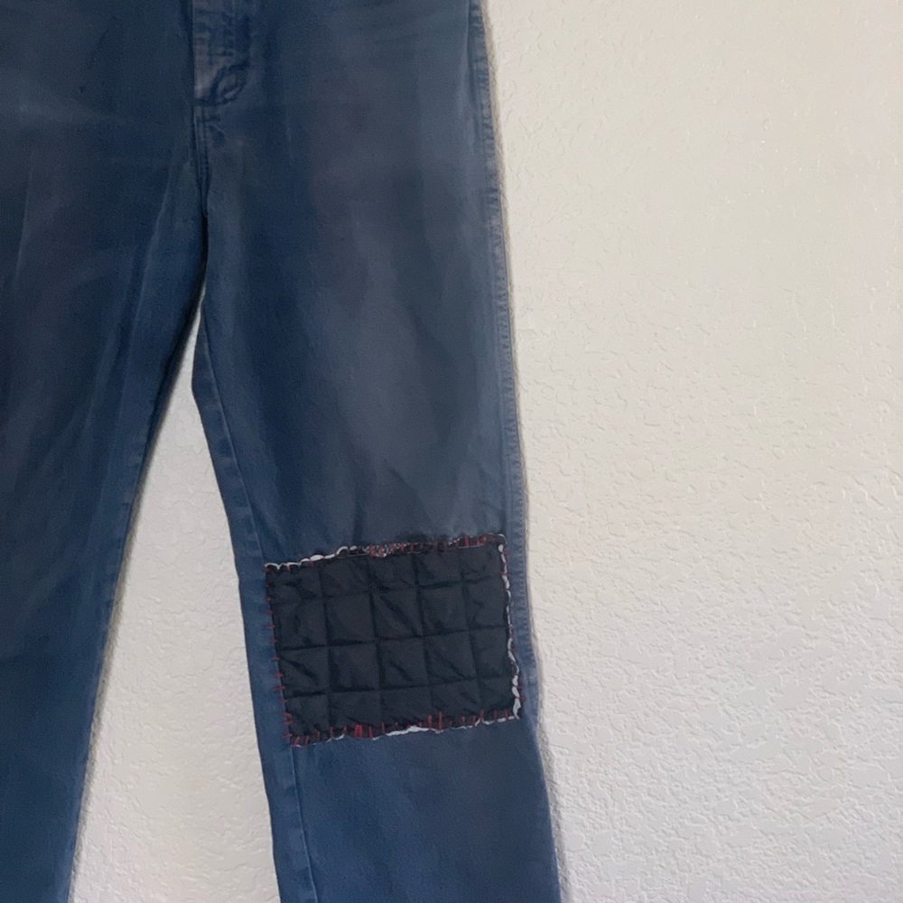 Wrangler | Vintage western straight leg denim high rise jeans patched si… - Picture 3 of 9